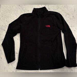 Women’s North Face Lightweight Fullzip Fleece Jacket, Size Medium